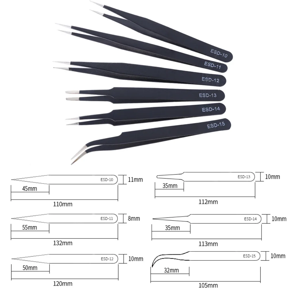 6-częściowy zestaw precyzyjnyc – Electronics Repair Tools recenzja i cena